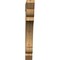 Ekena Millwork Olympic Slat Rough Sawn Bracket, Western Red Cedar, 4"W x 32"D x 32"H BKT04X32X32OLY06RWR - alternate 2